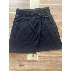 Halogen Faux Wrap Skirt